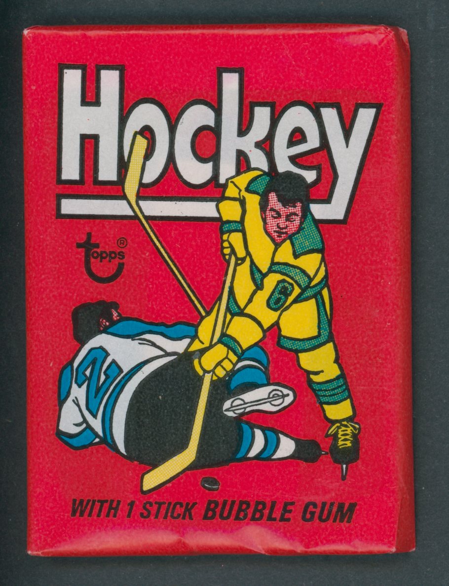 1975/76 Topps Hockey Unopened Wax Pack