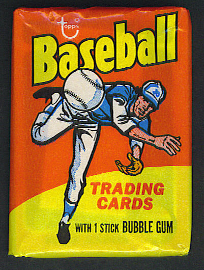 1975 Topps Mini Baseball Unopened Wax Pack