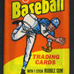 1975 Topps Mini Baseball Unopened Wax Pack w- Aaron Top
