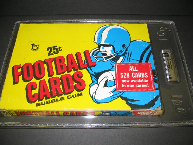 1975 Topps Football Unopened Cello Box (Authenticate)