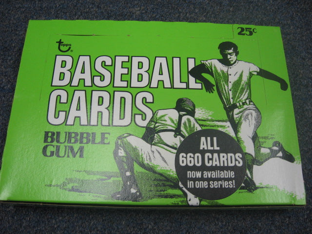 1975 Topps Baseball Unopened Mini Cello Box