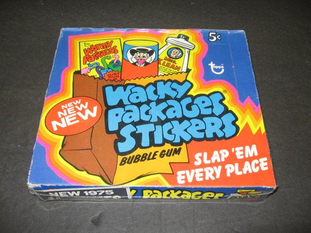 1975 Topps Wacky Packages Unopened Series 14 Wax Box (Authenticate)