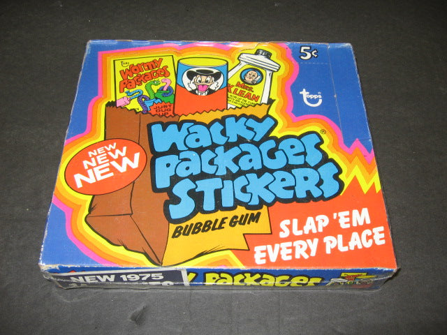 1975 Topps Wacky Packages Unopened Series 14 Wax Box