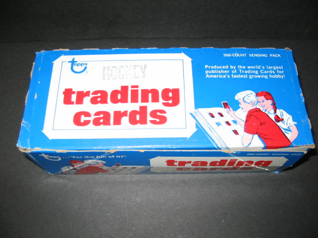 1976-77 Topps Hockey Unopened Vending Box