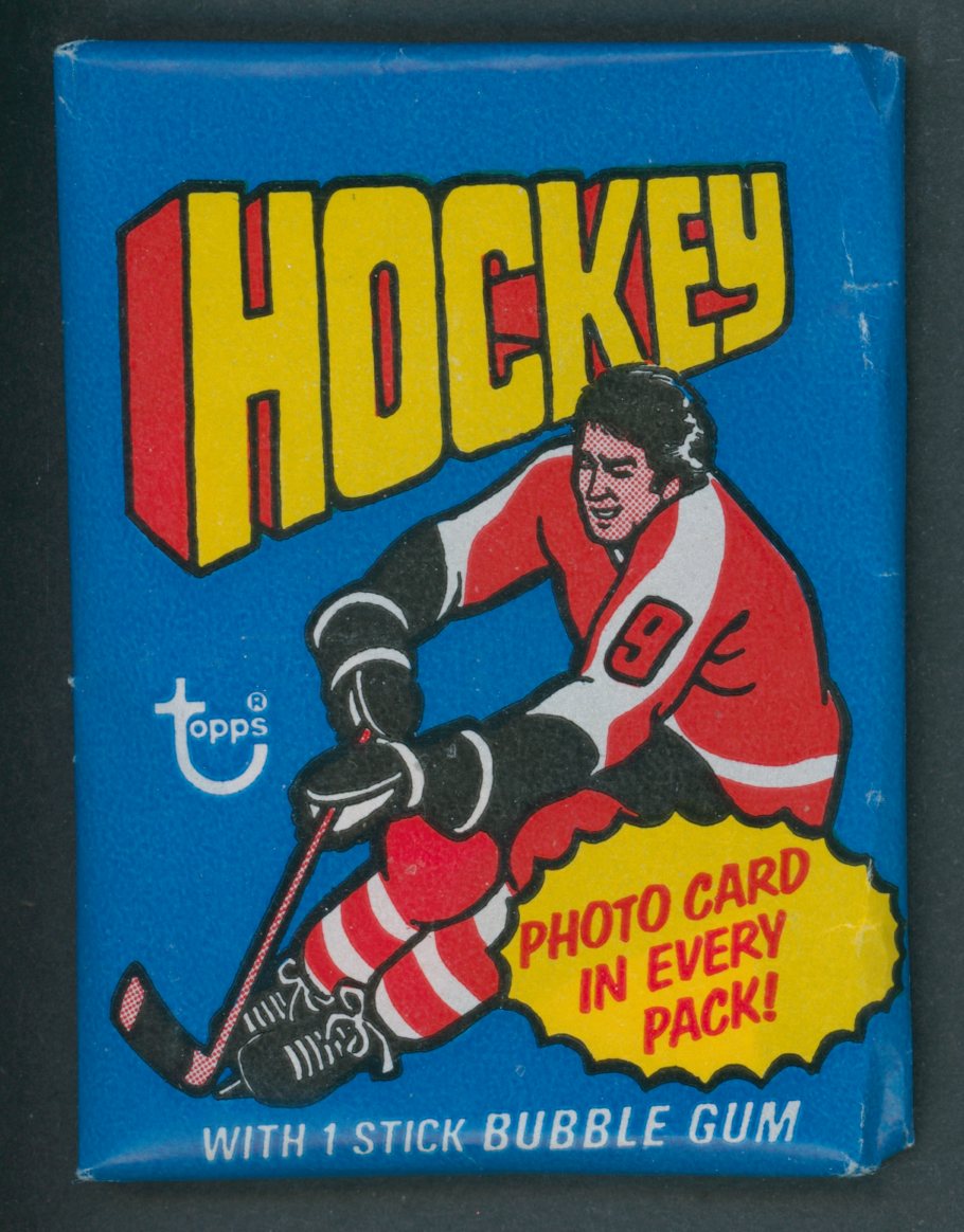 1976/77 Topps Hockey Unopened Wax Pack