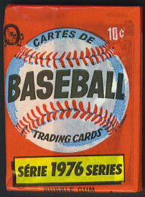 1976 OPC O-Pee-Chee Baseball Unopened Wax Pack