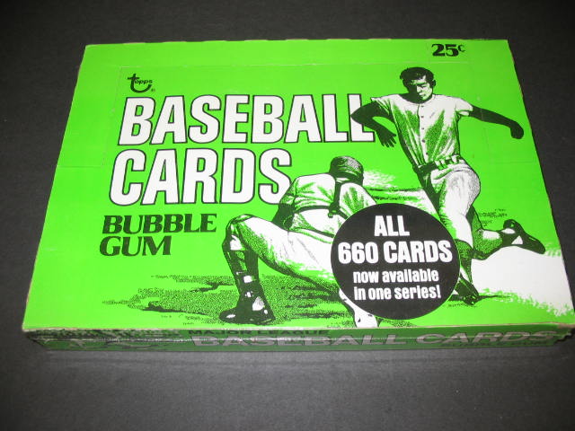 1976 Topps Baseball Unopened Cello Box