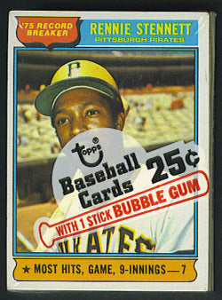 1976 Topps Baseball Unopened Cello Pack