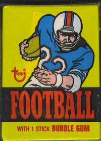 1976 Topps Football Unopened Wax Pack