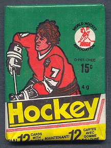 1977/78 OPC O-Pee-Chee WHA Hockey Unopened Wax Pack