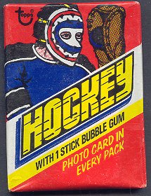 1977/78 Topps Hockey Unopened Wax Pack