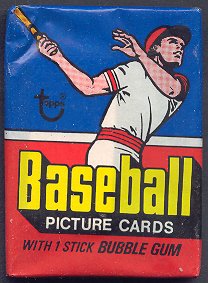 1977 Topps Baseball Unopened Wax Pack