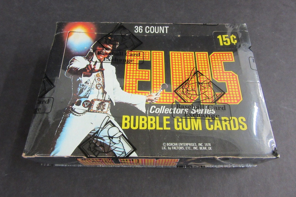 1978 Donruss Elvis Unopened Wax Box (BBCE)