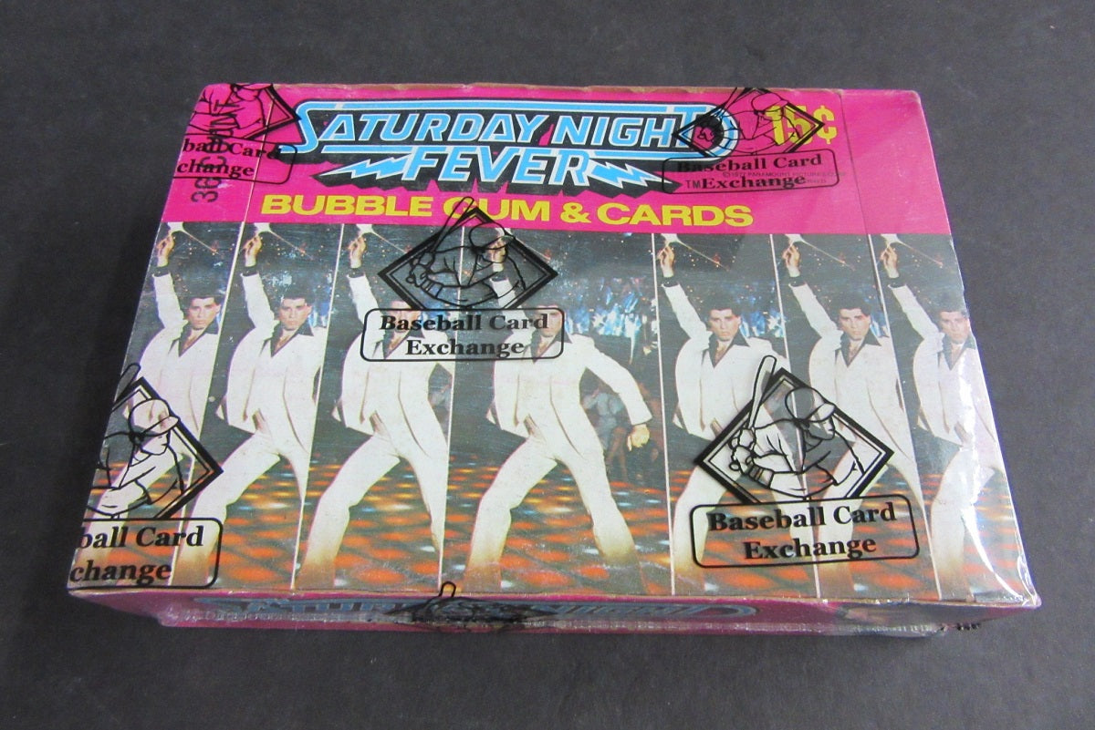 1978 Donruss Saturday Night Fever Unopened Wax Box (Authenticate)