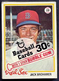 1978 Topps Baseball Unopened Cello Pack