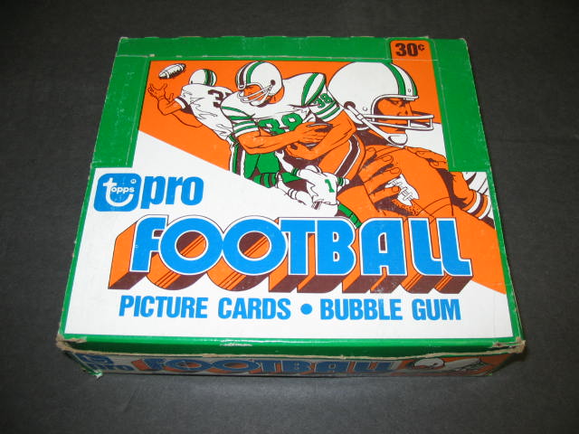 1978 Topps Football Unopened Cello Box