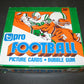 1978 Topps Football Unopened Cello Box