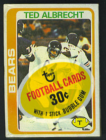 1978 Topps Football Unopened Cello Pack
