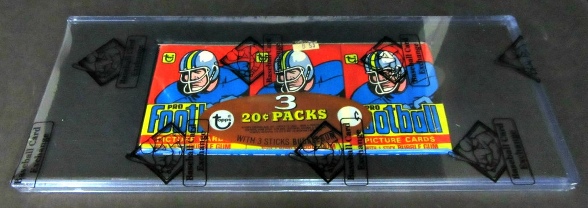 1978 Topps Football Unopened Wax Pack Tray (BBCE)