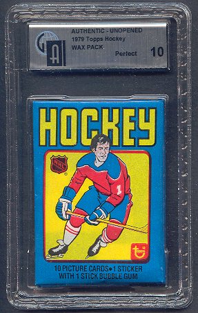 1979/80 Topps Hockey Unopened Wax Pack
