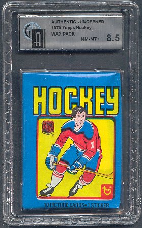 1979/80 Topps Hockey Unopened Wax Pack