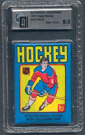 1979/80 Topps Hockey Unopened Wax Pack