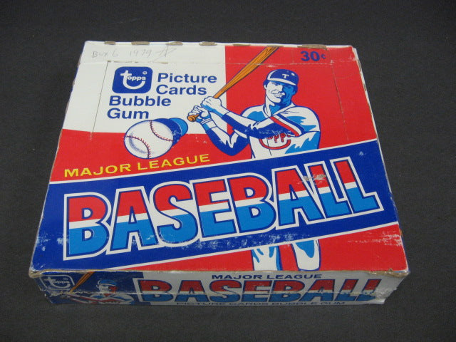 1979 Topps Baseball Unopened Cello Box w- Stars Box 2
