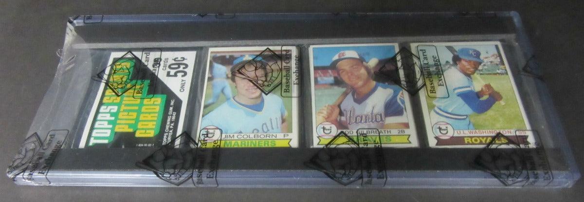 1979 Topps Baseball Unopened Rack Pack