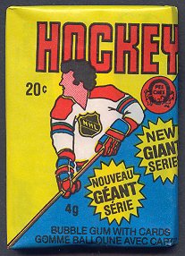 1980/81 OPC O-Pee-Chee Hockey Unopened Wax Pack