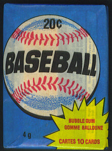 1980 OPC O-Pee-Chee Baseball Unopened Wax Pack