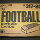 1980 Topps Football Unopened Wax Pack Rack Pack Case (3/24)