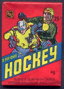 1981/82 OPC O-Pee-Chee Hockey Unopened Wax Pack