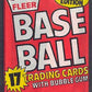 1981 Fleer Baseball Unopened Wax Pack