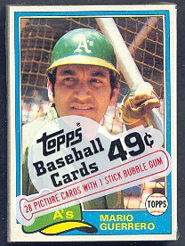 1981 Topps Baseball Unopened Cello Pack