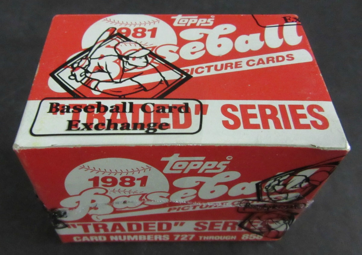1981 Topps Baseball Traded Factory Set (BBCE)