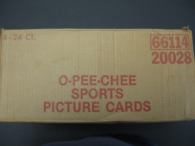 1982/83 OPC O-Pee-Chee Hockey Rack Case (4/24)