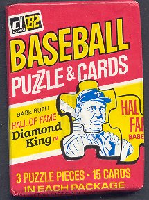 1982 Donruss Baseball Unopened Wax Pack