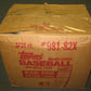 1982 Topps Baseball Rack Pack Case (3 Box) (Authenticate)