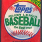 1982 Topps Baseball Unopened Wax Pack