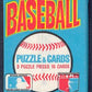 1983 Donruss Baseball Unopened Wax Pack