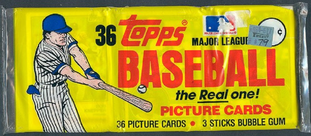 1983 Topps Baseball Unopened Grocery Rack Pack (Authenticate)