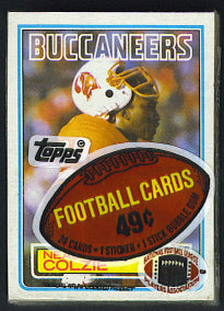 1983 Topps Football Unopened Cello Pack