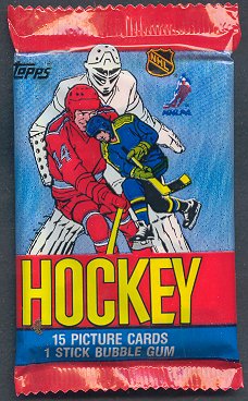 1984/85 Topps Hockey Unopened Pack