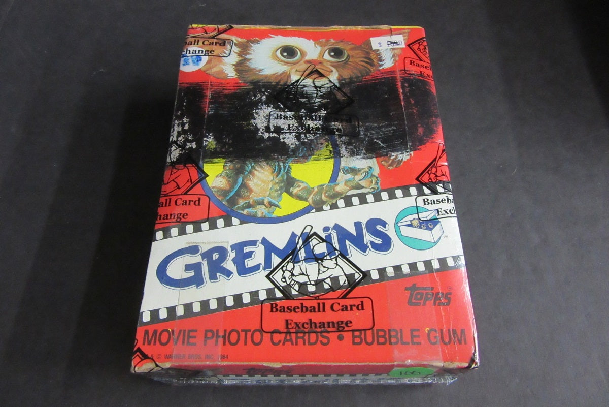1984 Topps Gremlins Unopened Wax Box (BBCE) (X-Out)