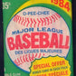 1984 OPC O-Pee-Chee Baseball Unopened Wax Pack