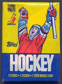 1985/86 Topps Hockey Unopened Wax Pack