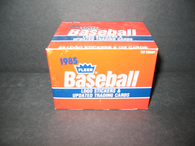1985 Fleer Baseball Update Factory Set