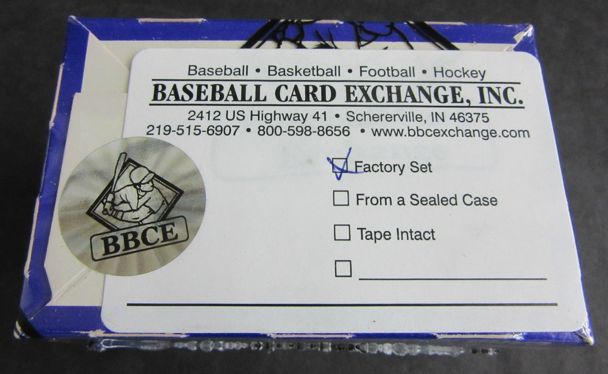 1985 Topps Baseball Traded Factory Set (BBCE)