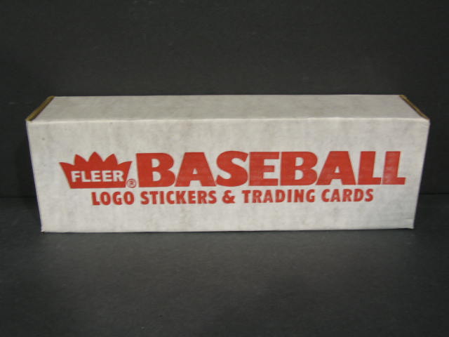 1986 Fleer Baseball Factory Set