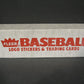 1986 Fleer Baseball Factory Set